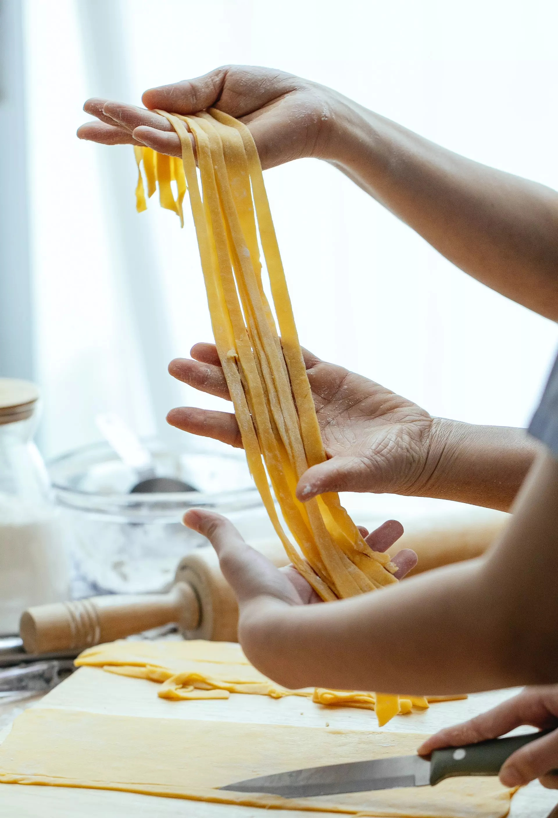 Whole wheat pasta instead of refined flour pasta