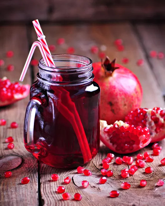 Drink pomegranate juice