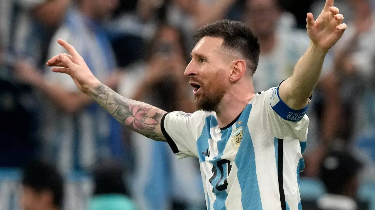 FIFA World Cup 2022 Lionel Messi surpasses Brazil legend Peles goal record in world cup, scores 13th goal Football News, Times Now