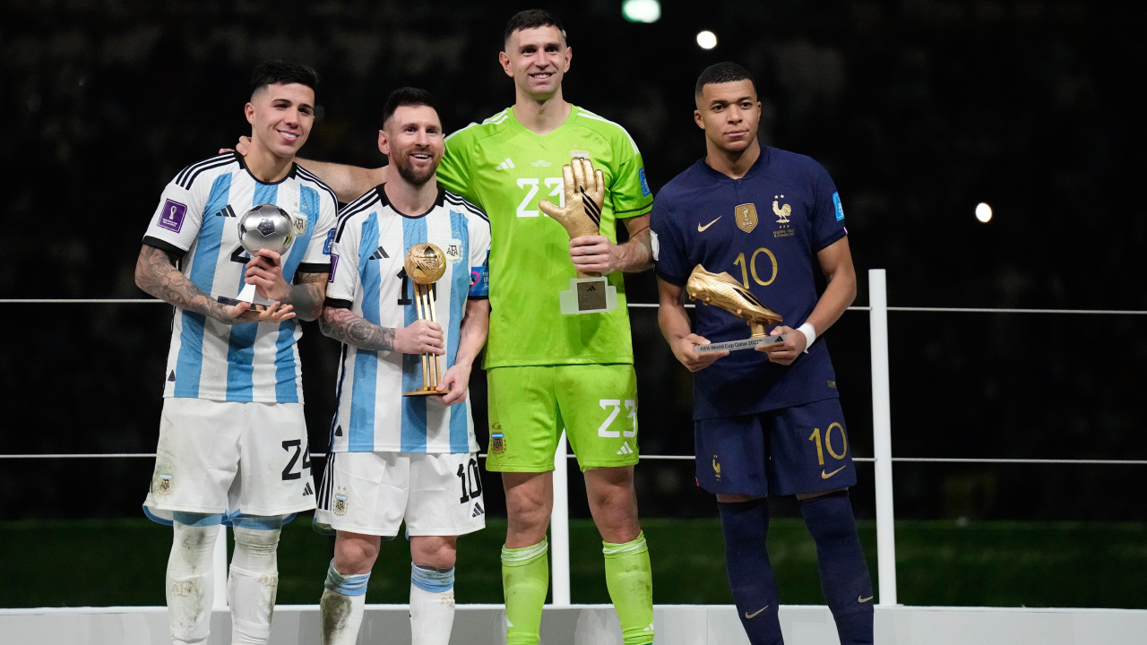 Kylian Mbappe Wins Golden Boot; Lionel Messi Clinches Golden Ball At ...