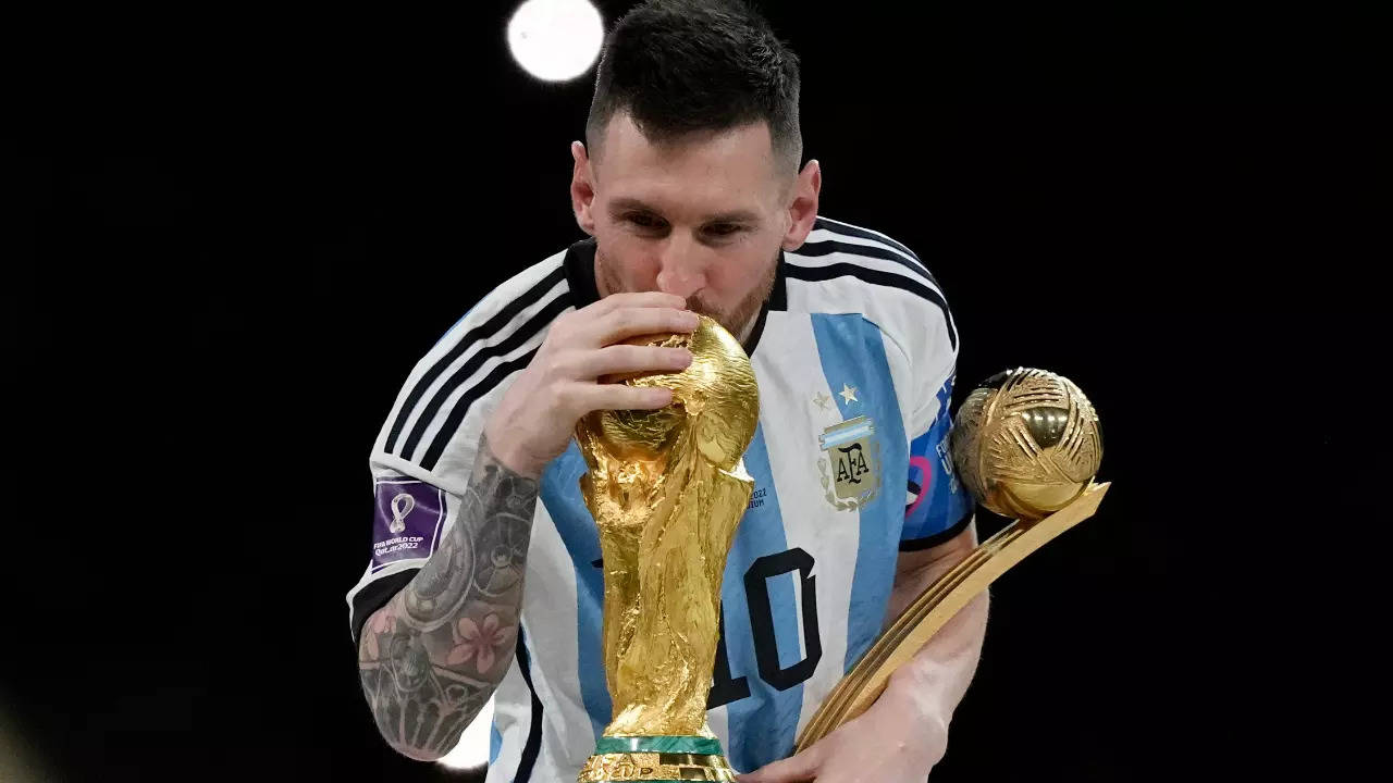 Argentina Messi FIFA WC win