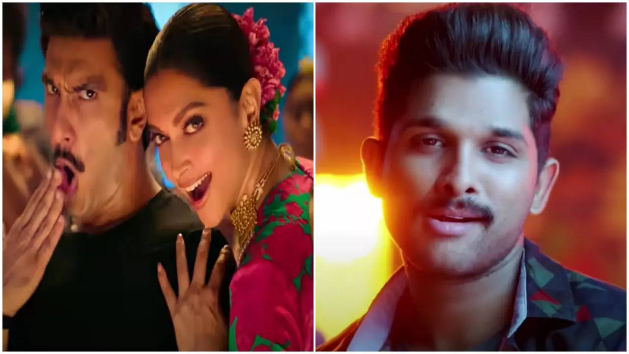 Is Current Laga featuring Deepika Padukone-Ranveer Singh COPIED from Allu  Arjun's Blockbuster song? THIS viral video hints