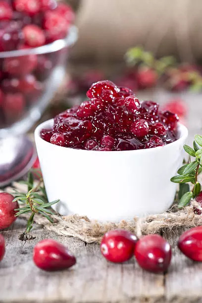 Cranberry sauce