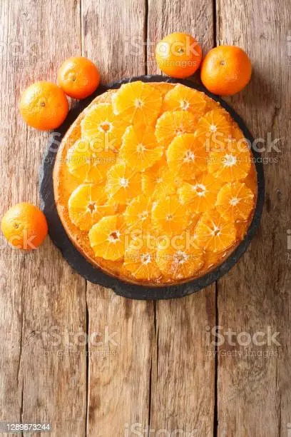 Orange Christmas cake