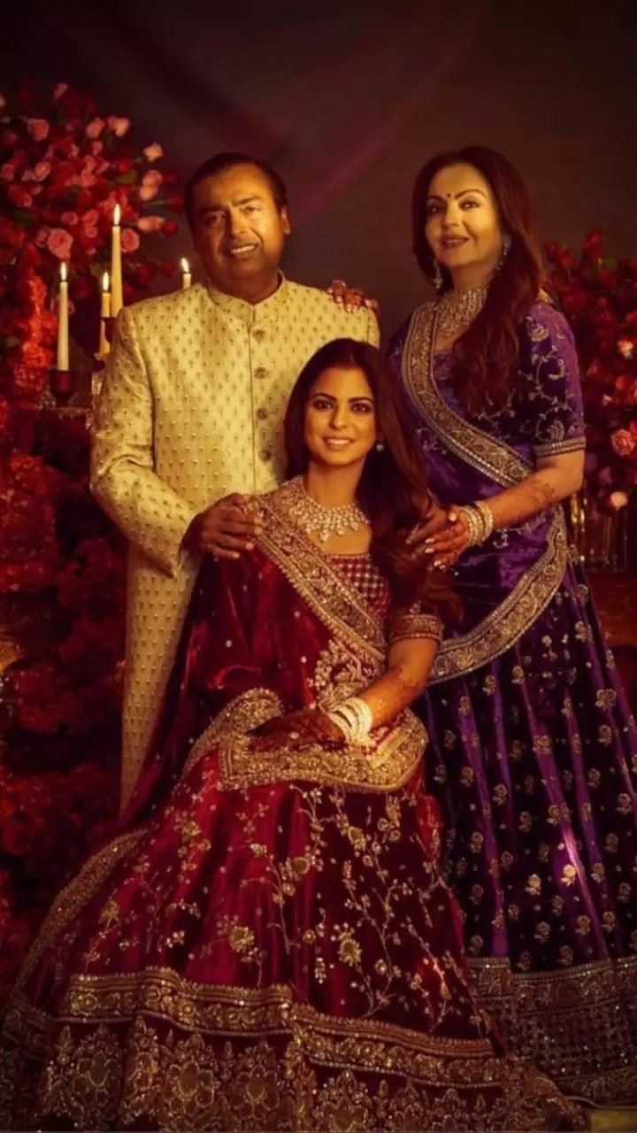 The Ambani family