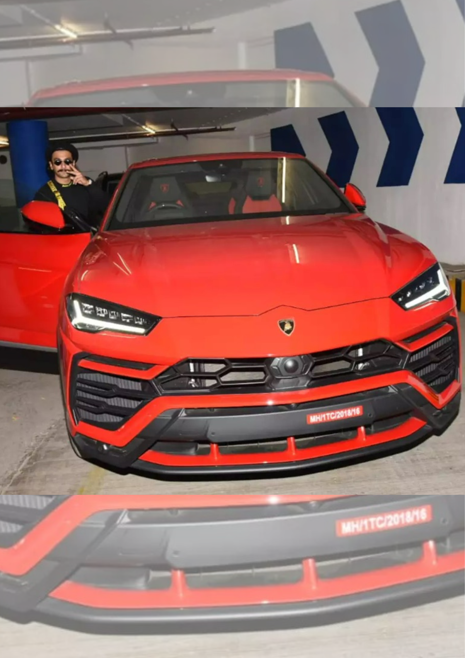 Ranveer Singh Lamborghini Urus