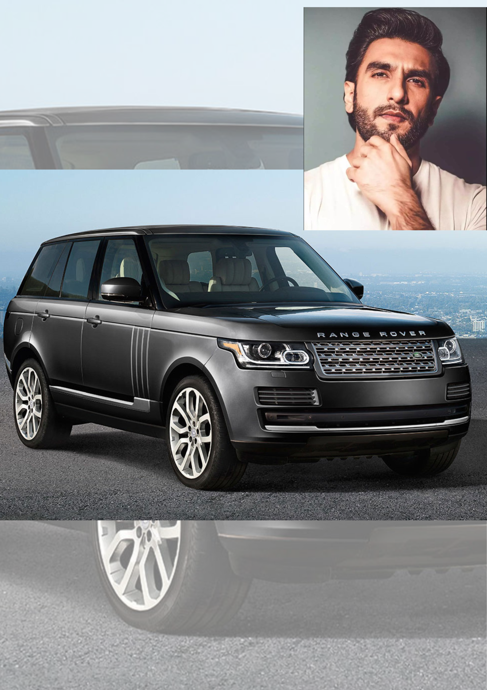 Ranveer Singh Range Rover Vogue