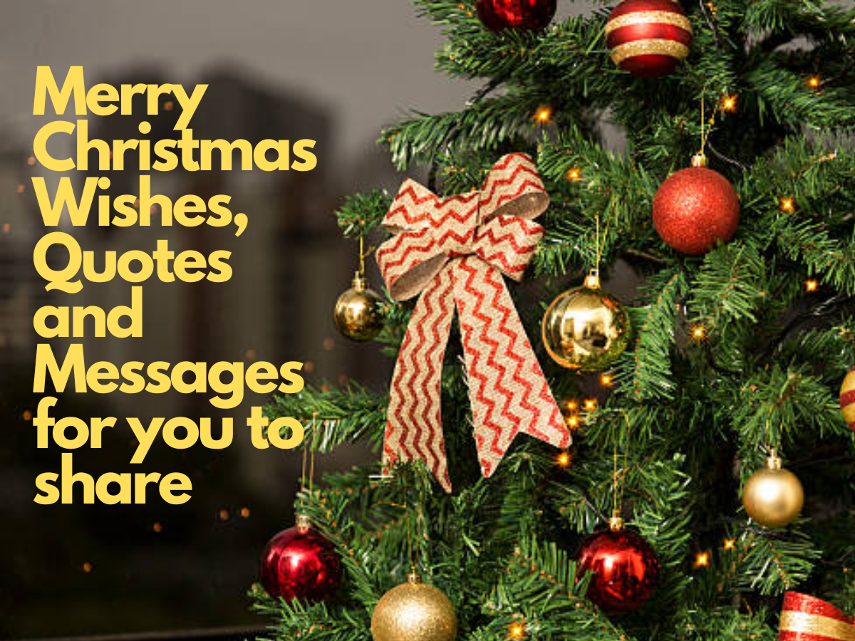 Merry Christmas 2022 Wishes, Images with Quotes, Greetings ...