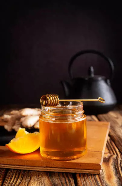 Ginger juice and honey