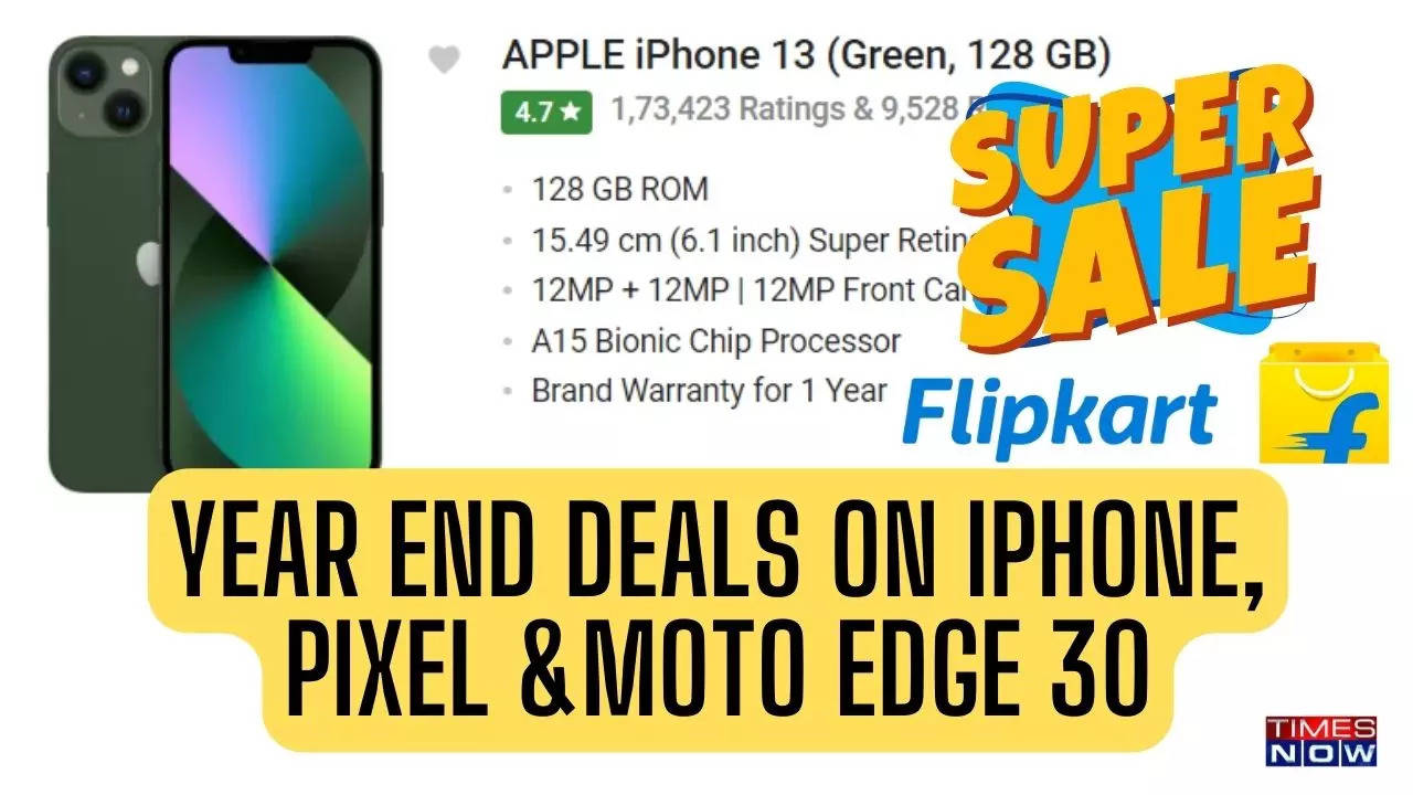 Flipkart Year-End Sale 2022 Date: Huge discount on iPhones
