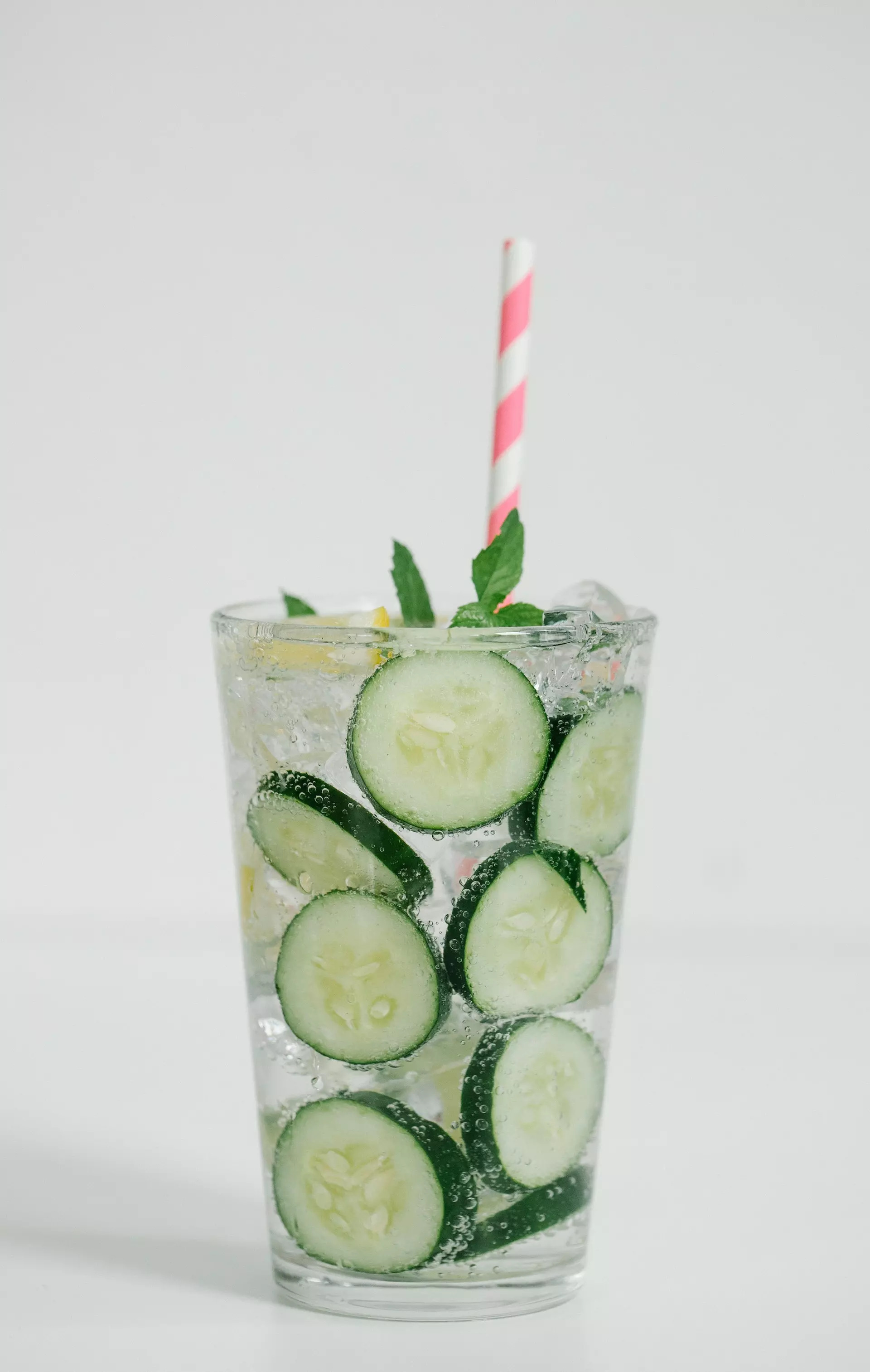 Cucumber-Lemon detox water