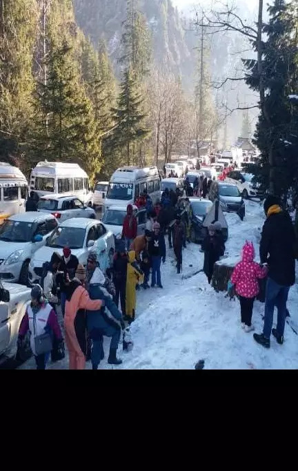 Manali Traffic Jam Most Congested Spots