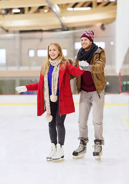 Ice skating