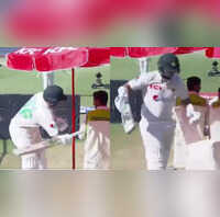 Watch: Imam ul Haq smashes a chair with his bat after getting stumped for  96 vs New Zealand