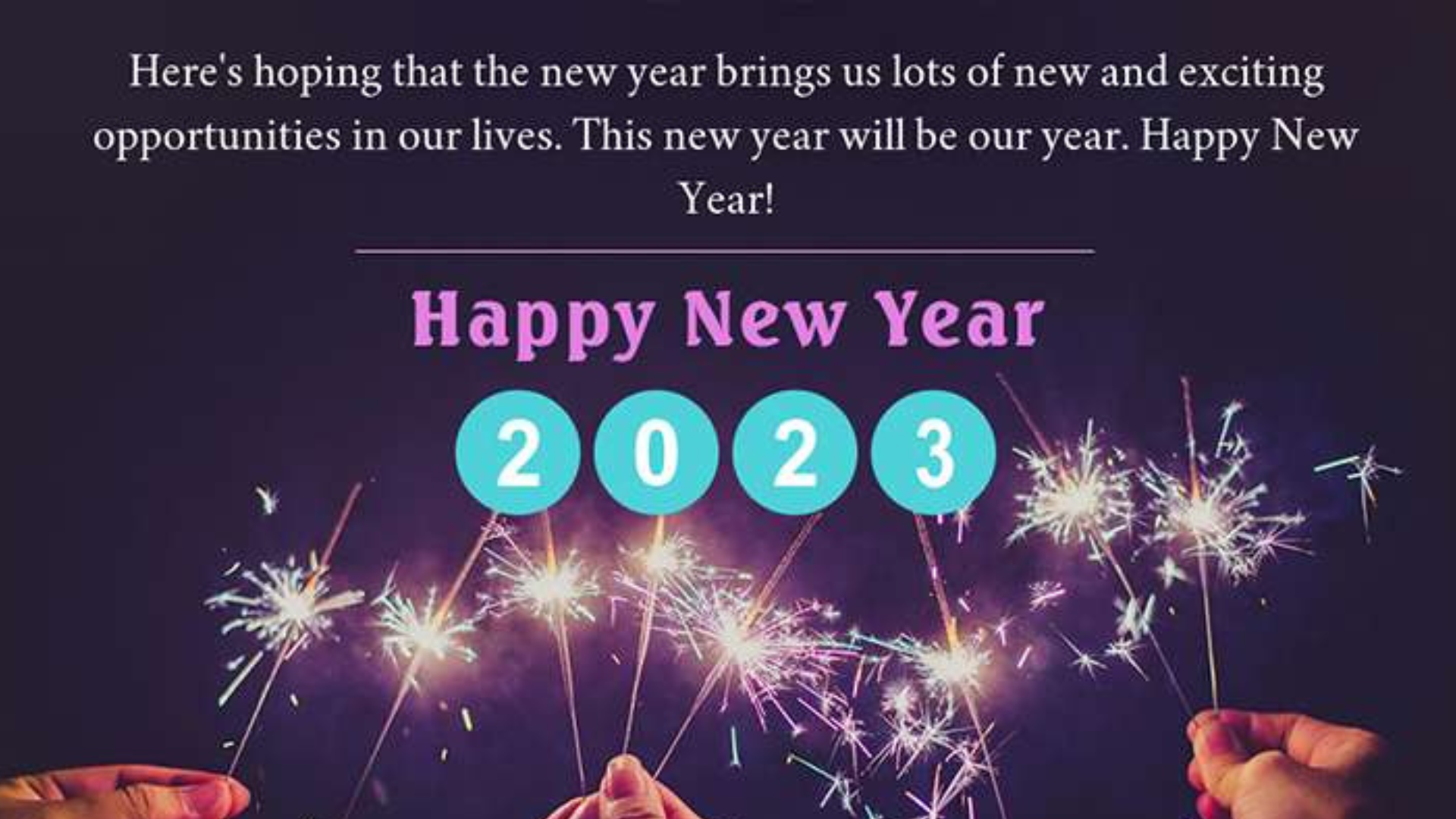 Happy New Year 2023 Wishes Quotes with Images, Status, Whatsapp ...