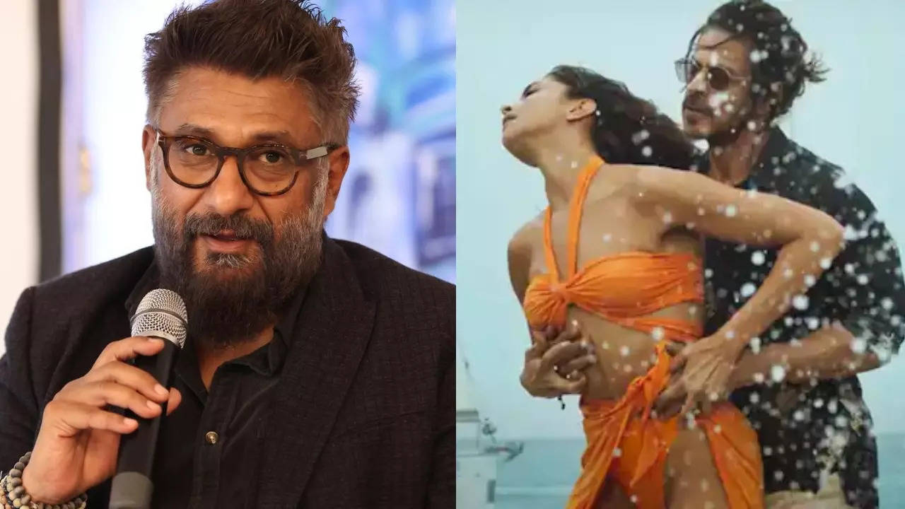 Pathaan: Shah Rukh Khan fans send Vivek Agnihotri pics of his daughter in saffron bikini, he exposes them