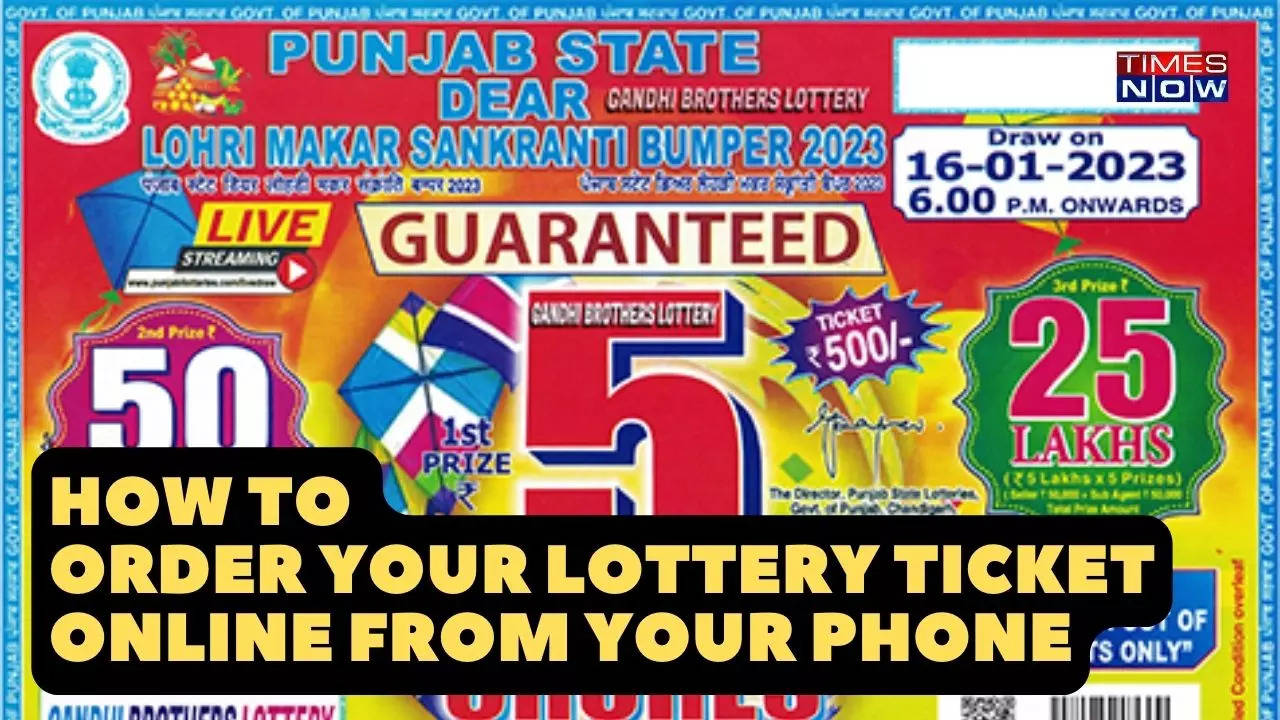 Punjab Lottery StepbyStep guide to buy Punjab State Dear Lohri Makar