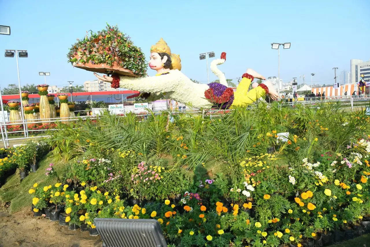 Ahmedabad Riverfront Flower Show 2023 pays tribute to India’s G20