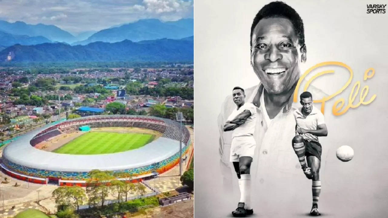 El estadio de Columbia lleva el nombre de Pelé