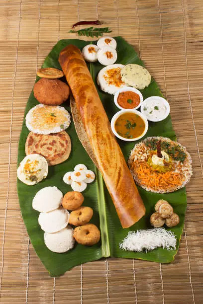 Big Indian breakfasts with low calories for weight loss