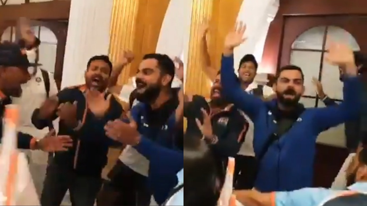 WATCH - When Virat Kohli & Co. Danced Their Hearts Out On 'Mere Desh Ki ...