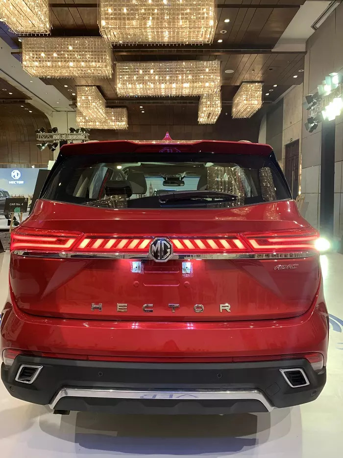 2023 MG Hector Facelift Rear tail lights