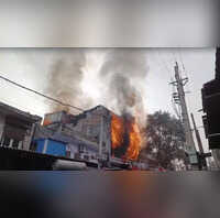 Fire breaks out at paint factory in Haryana's Bahadurgarh; 4 injured