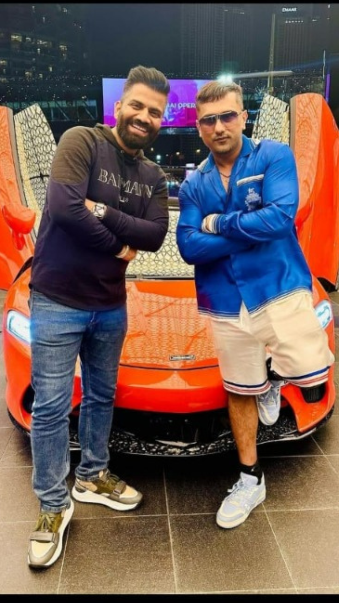 Yo Yo Honey Singh x Technical Guruji go Dubai shopping in a McLaren GT Key highlights of supercar