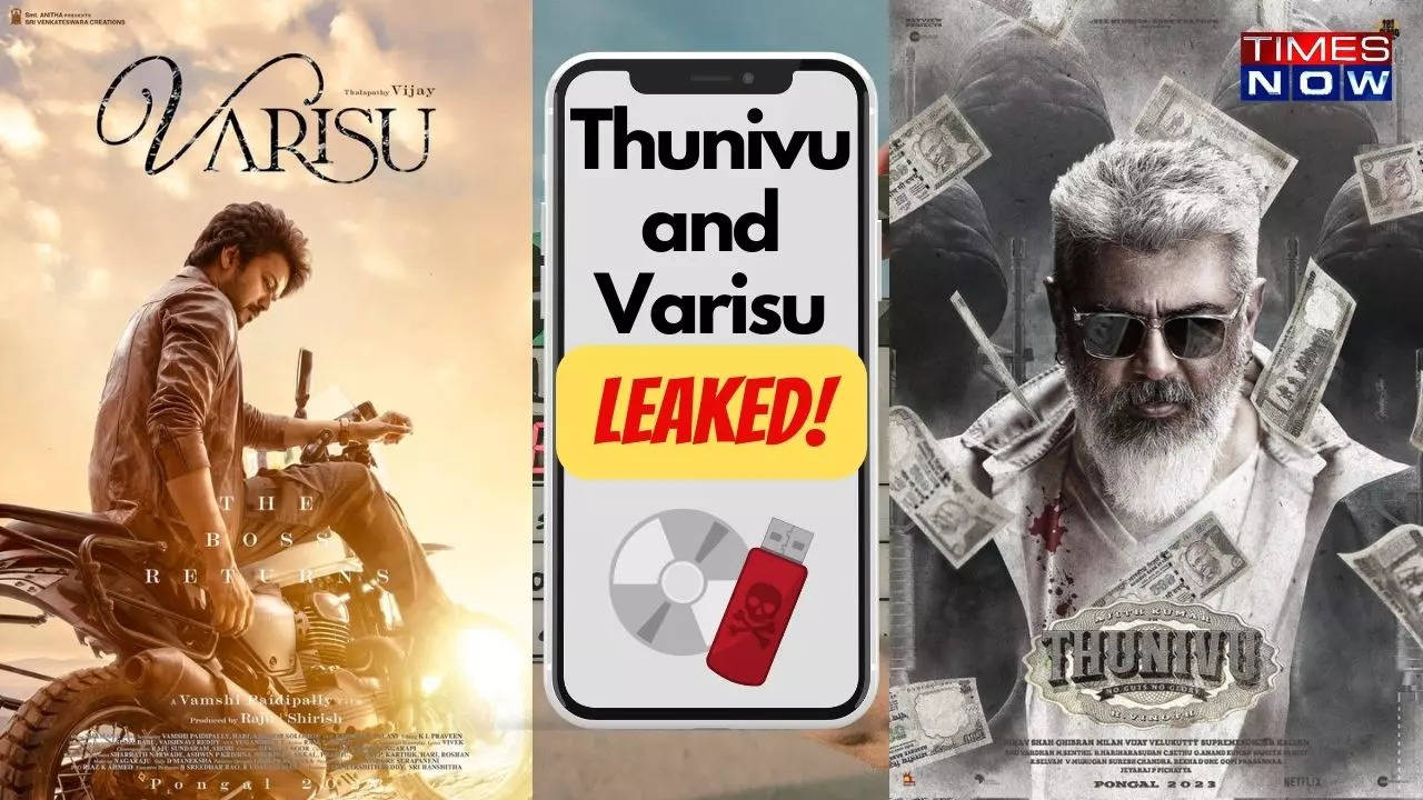 TamilRockers, Telegram, Torrent Piracy Sites Leak Thunivu and Varisu Full  Movie in HD Print in 4K, 1080p, 720p, 480p to Download Free