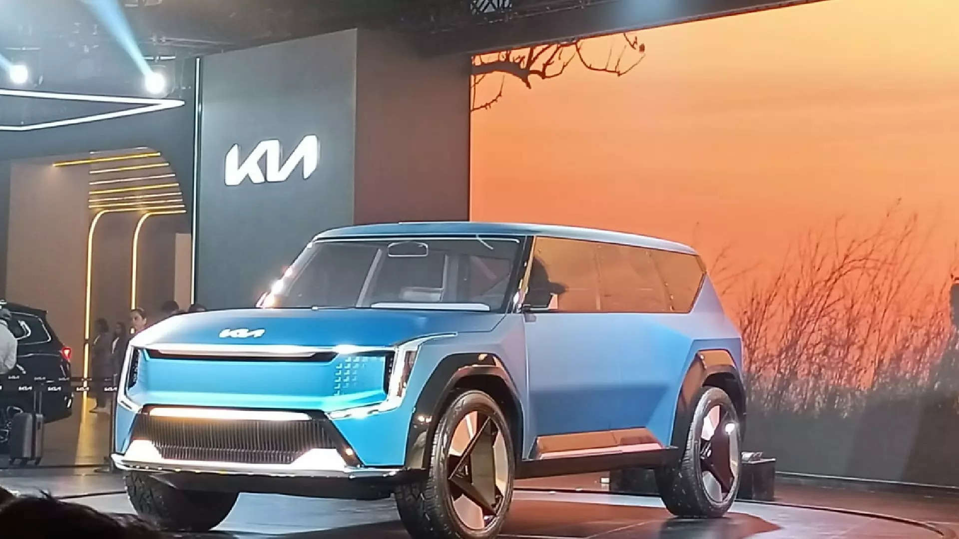 Kia Concept EV9 Officially Showcased In India For The First Time At ...