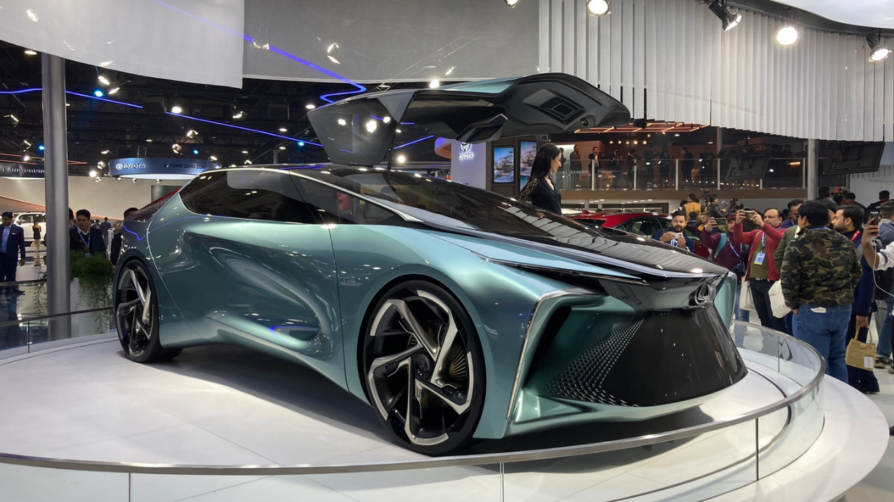 Lexus LF concepts showcased at the Auto Expo 2023 Check out power