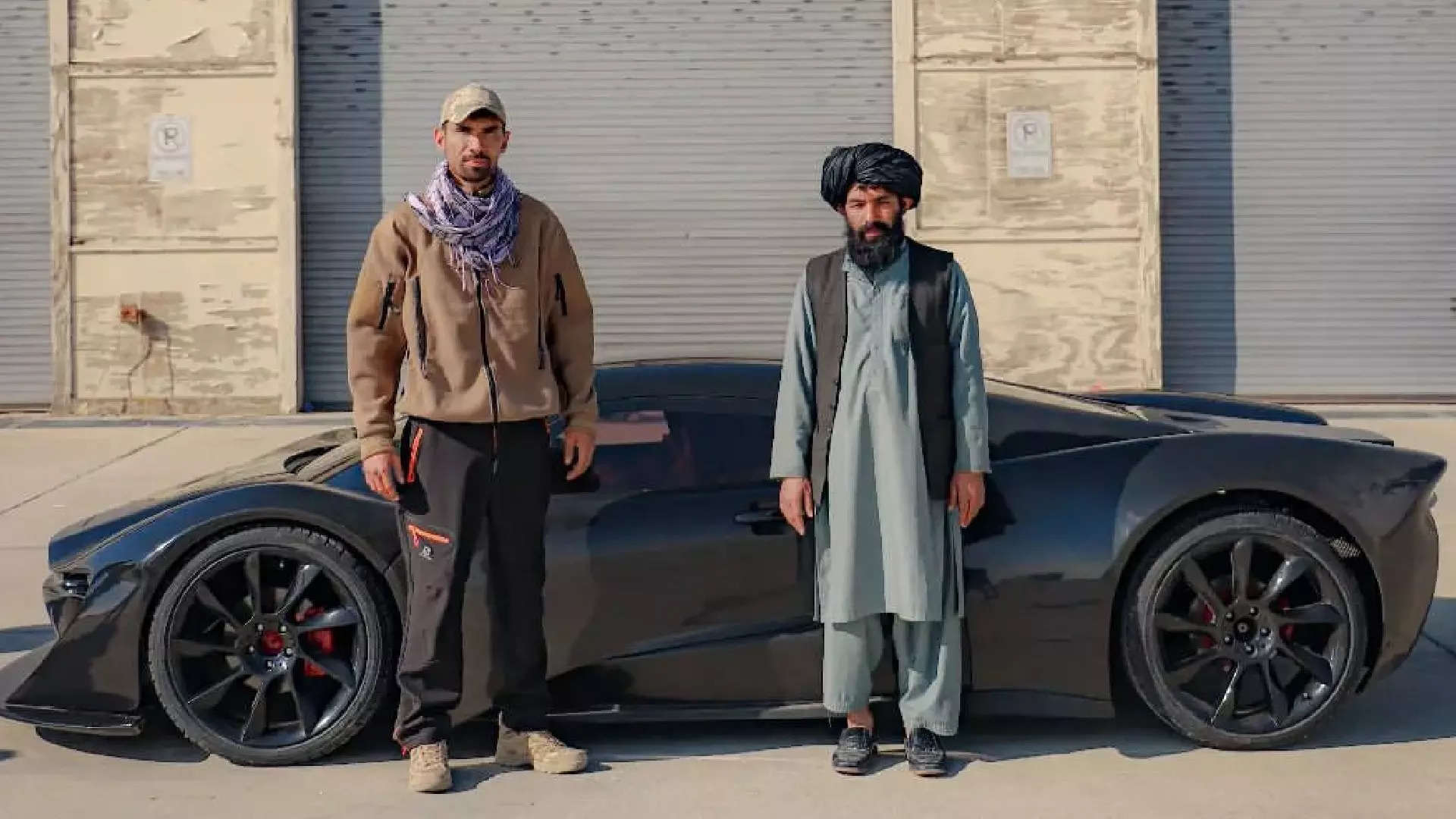 Talibans unveil their first 'indigenously built' supercar, the Mada 9