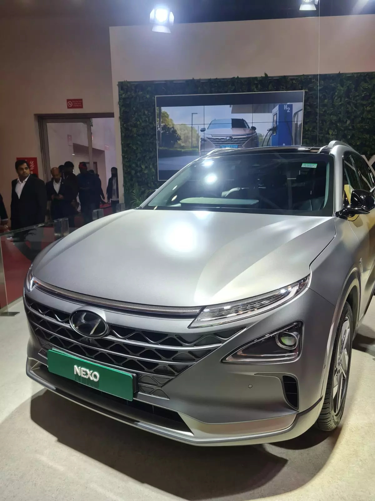 Hyundai Nexo Fuel Cell Vehicle Arrives at Auto Expo