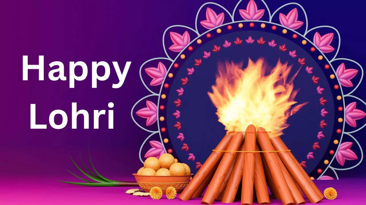 Happy Lohri 2023 Wishes Stickers in Punjabi, Hindi and English: How to  Download Lohri Vector Art, Stock Photos, Graphics, PSD & Icons for Free