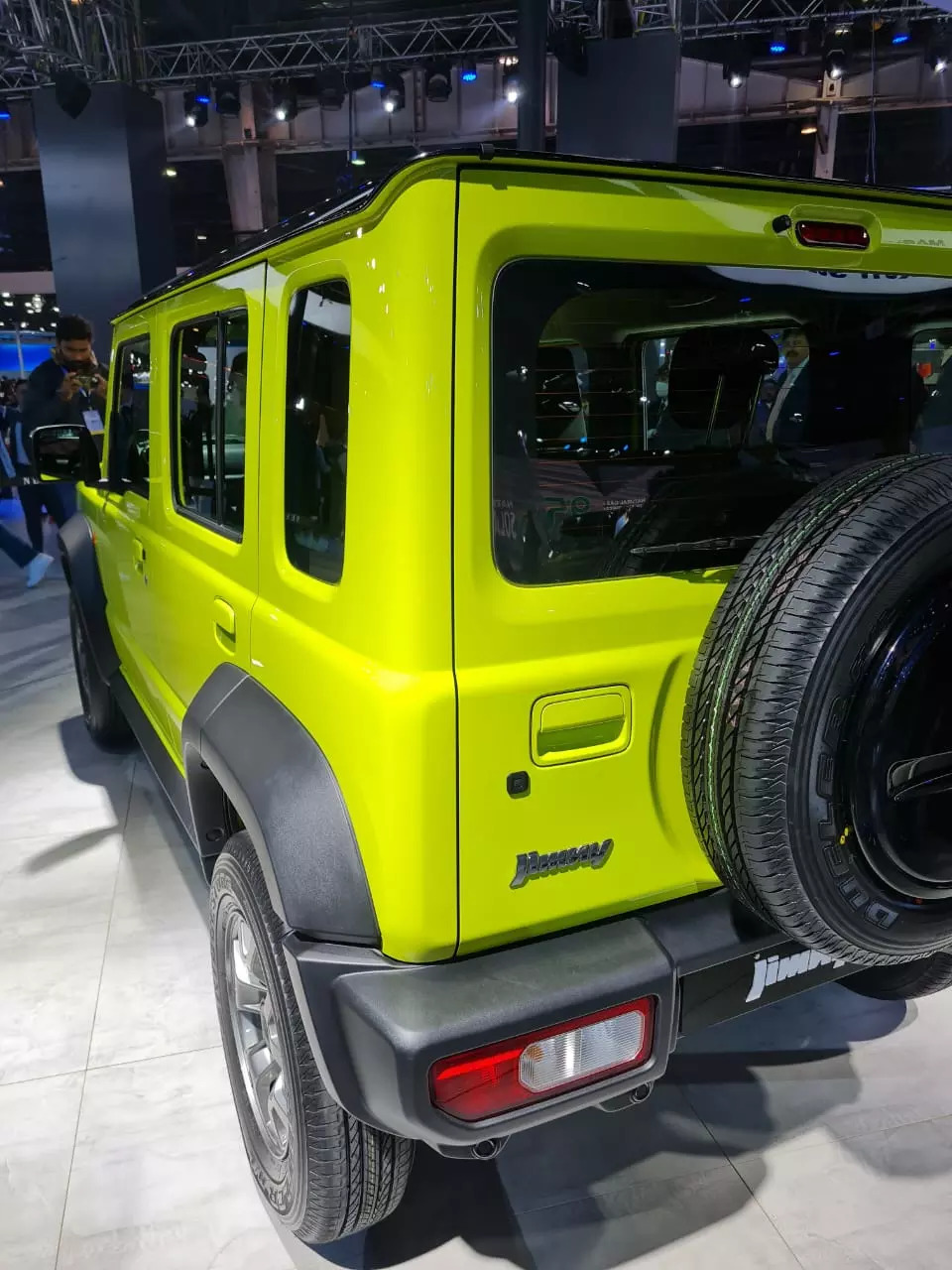 Jimny 5-Door Sideways opening