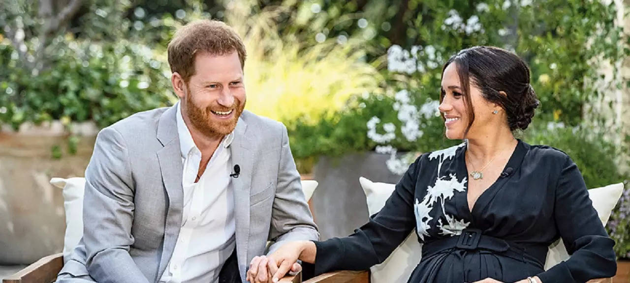 Meghan Markle y el príncipe Harry