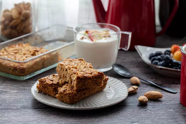 Oats fruit cake