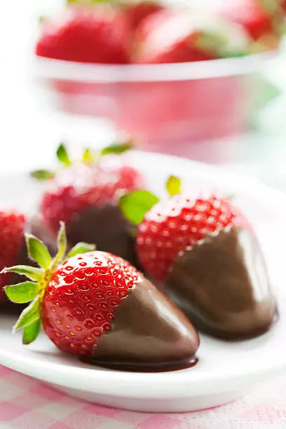 Chocolate-covered strawberries