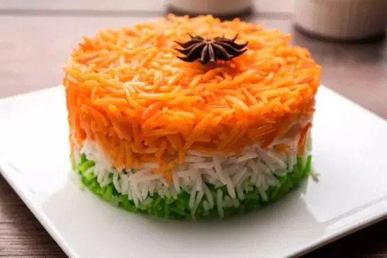 Tiranga pulao 