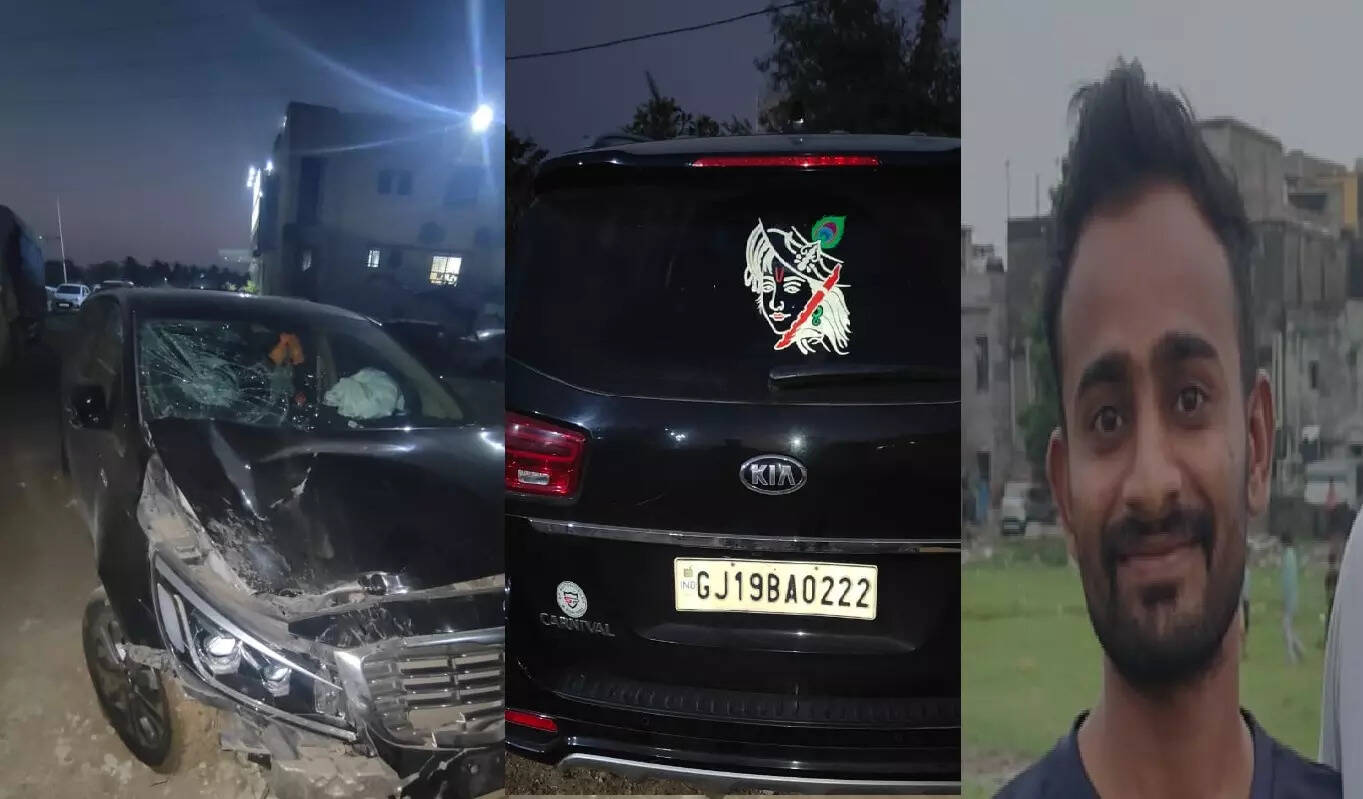 an-incident-similar-to-delhis-kanzhawala-in-gujarat-a-young-man-was-dragged-for-12-kilometers-after-being-hit-by-a-car