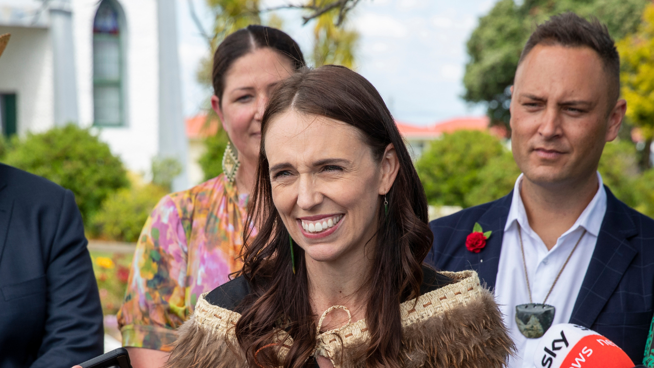 Jacinda Ardern makes last appearance as New Zealand PM