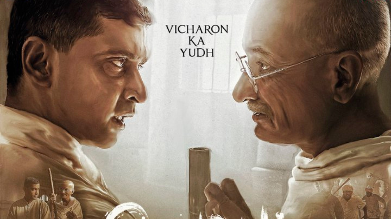 Gandhi Godse-Ek Yudh movie review: Chinmay Mandlekar, Deepak Antani's stellar performances fail to save this ‘imaginary’ war of ideologies
