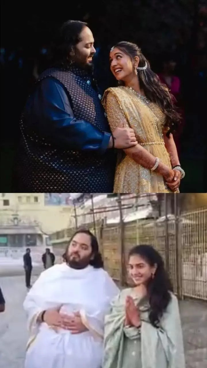 Anant Ambani Radhika Merchant visit Tirumala temple