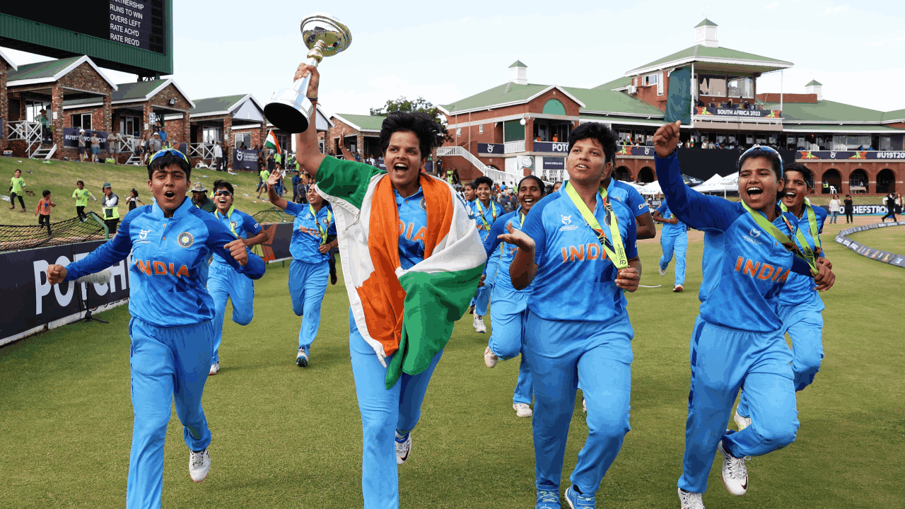 Indian women's team created history by winning the Under-19 World Cup 