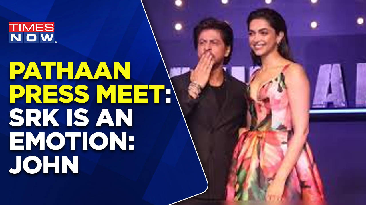 Pathaan Press Meet Shah Rukh Khan Announces Pathan 2 SRK Is Not An Actor But An Emotion John Abraham