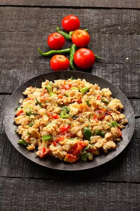 Egg bhurji