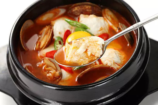 Soft tofu stew