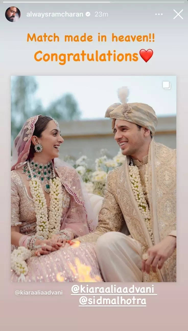 Kiara Advani weds Sidharth Malhotra. Samantha to Ram Charan, B-Town celebs  congratulate newly-married couple