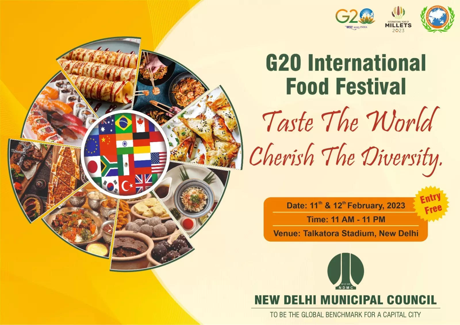 G20 Food Festival in Delhi Venue, timings, entry charges Check all