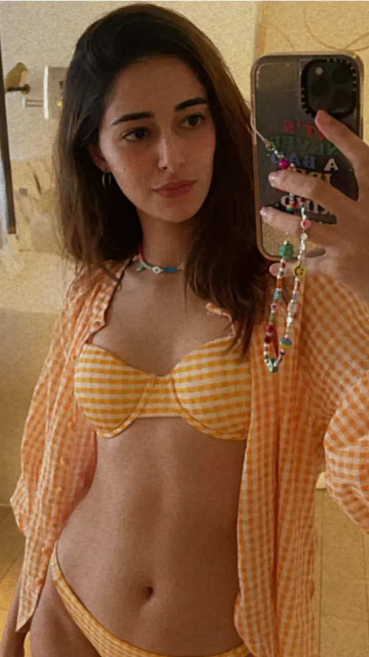 Ananya Panday goes bold in bikini